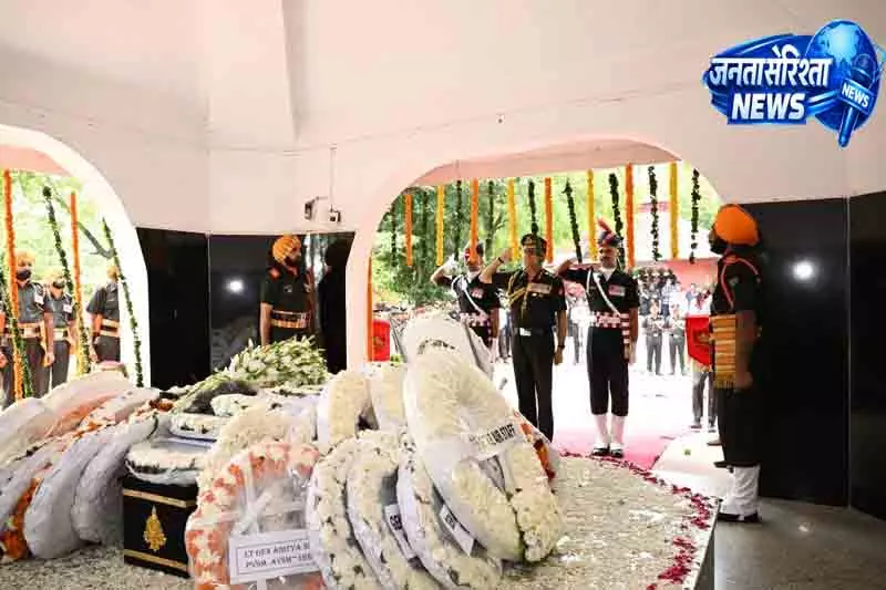 Delhi पूर्व सेना प्रमुख जनरल शर्मा को अंतिम विदाई Delhi पूर्व सेना प्रमुख जनरल शर्मा को अंतिम विदाई