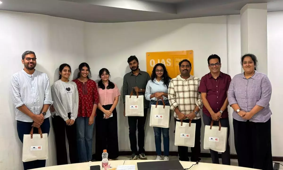 IIIT-Hyd: आविष्कार वेंचर स्टूडियो समर कोहोर्ट 2026 के लिए 110 आवेदनों में से 5 डीप-टेक स्टार्ट-अप का चयन किया गया IIIT-Hyd: आविष्कार वेंचर स्टूडियो समर कोहोर्ट 2026 के लिए 110 आवेदनों में से 5 डीप-टेक स्टार्ट-अप का चयन किया गया