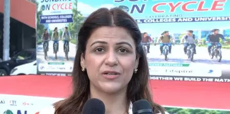दिल्ली में युवाओं को फिटनेस और नशामुक्ति का संदेश देने के लिए निकाली गई साइकिल रैली दिल्ली में युवाओं को फिटनेस और नशामुक्ति का संदेश देने के लिए निकाली गई साइकिल रैली