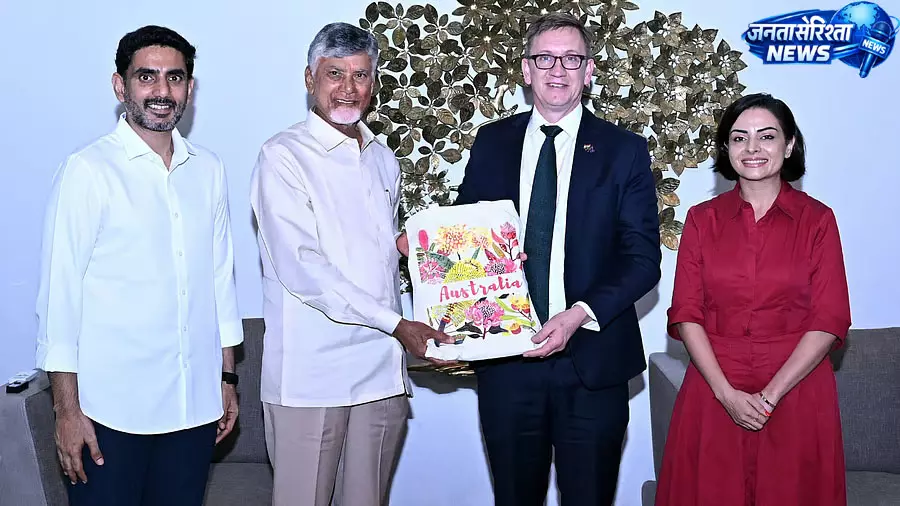 आंध्र-ऑस्ट्रेलिया में चार MoU, ऊर्जा और शिक्षा क्षेत्र में बढ़ेगा सहयोग आंध्र-ऑस्ट्रेलिया में चार MoU, ऊर्जा और शिक्षा क्षेत्र में बढ़ेगा सहयोग