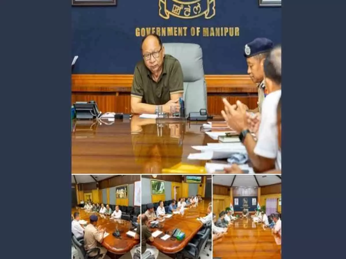 POL ट्रांसपोर्टर्स ने NH-37 पर सुरक्षा को लेकर मणिपुर सरकार के साथ MoU पर साइन किया POL ट्रांसपोर्टर्स ने NH-37 पर सुरक्षा को लेकर मणिपुर सरकार के साथ MoU पर साइन किया