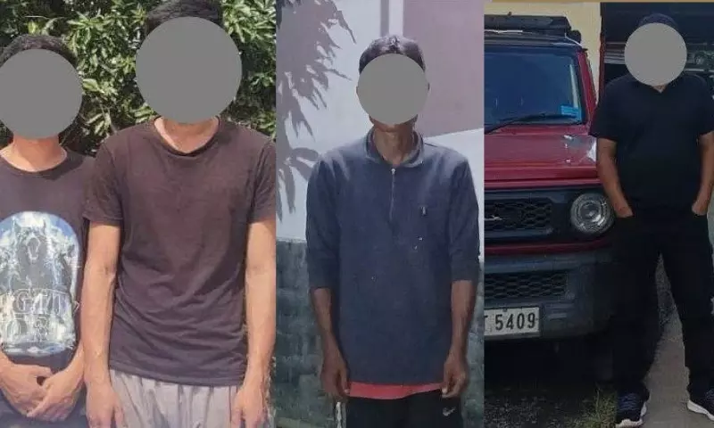 Manipur: नागालैंड सीमा के पास चोरी की गाड़ी पकड़ी गई; संदिग्ध उग्रवादी गिरफ्तार Manipur: नागालैंड सीमा के पास चोरी की गाड़ी पकड़ी गई; संदिग्ध उग्रवादी गिरफ्तार