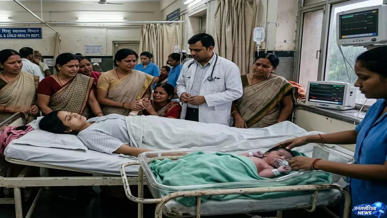 बच्ची के जन्म के बाद खुला राज, युवती की मौत से घर में मचा कोहराम