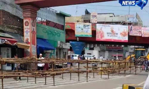 गाजियाबाद में कांवड़ यात्रा की तैयारी तेज, 20 किमी रूट पर निगम ने लगाई बैरिकेडिंग