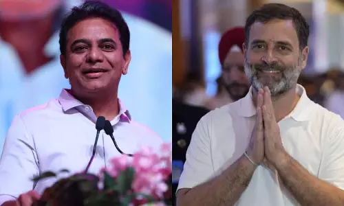 KTR ने राहुल गांधी को लिखा खुला पत्र, लोकतंत्र पर टिप्पणी को लेकर घेरा