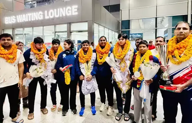Sonipat: कुश्ती में भारत की शानदार कामयाबी, सोनीपत ने किया स्वागत Sonipat: कुश्ती में भारत की शानदार कामयाबी, सोनीपत ने किया स्वागत