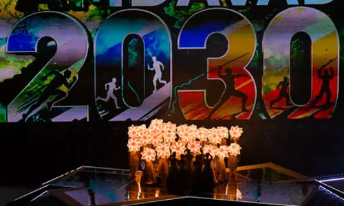 शानदार क्लोजिंग सेरेमनी के साथ सीडब्ल्यूजी 2026 का समापन, भारत को सौंपी गई मेजबानी शानदार क्लोजिंग सेरेमनी के साथ सीडब्ल्यूजी 2026 का समापन, भारत को सौंपी गई मेजबानी