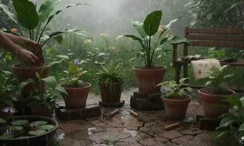 मानसून में पौधों की देखभाल जरूरी, जड़ों को सड़ने से बचाने के आसान उपाय जानें मानसून में पौधों की देखभाल जरूरी, जड़ों को सड़ने से बचाने के आसान उपाय जानें