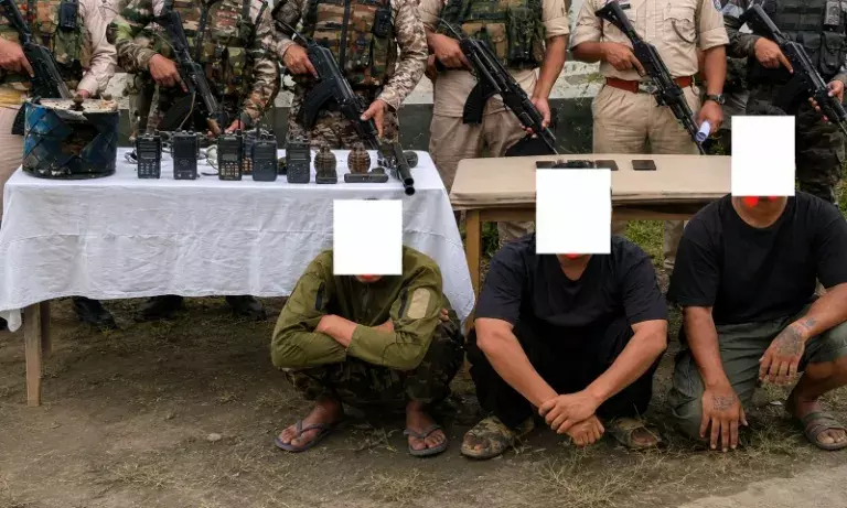 मणिपुर में सुरक्षा बलों को सफलता: 6 IED निष्क्रिय, 3 उग्रवादी धरे गए