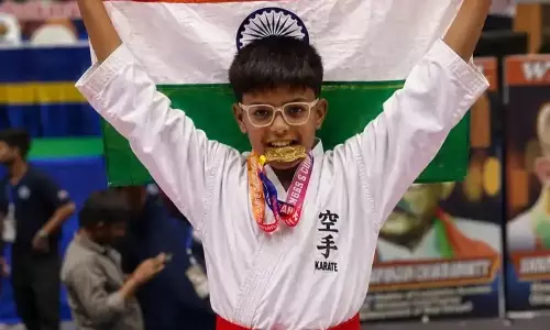 Chittorgarh: कोलकाता में चित्तौड़ के 13 खिलाड़ियों ने दिखाया दम, एकांश बने गोल्ड मेडलिस्ट Chittorgarh: कोलकाता में चित्तौड़ के 13 खिलाड़ियों ने दिखाया दम, एकांश बने गोल्ड मेडलिस्ट