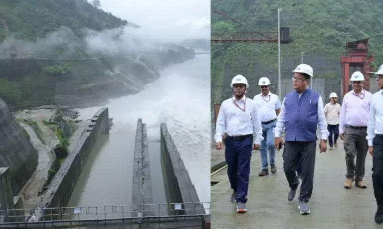 लोअर सुबनसिरी बांध पहुंचे रानोज पेगू, लोगों को दिया सुरक्षा का भरोसा