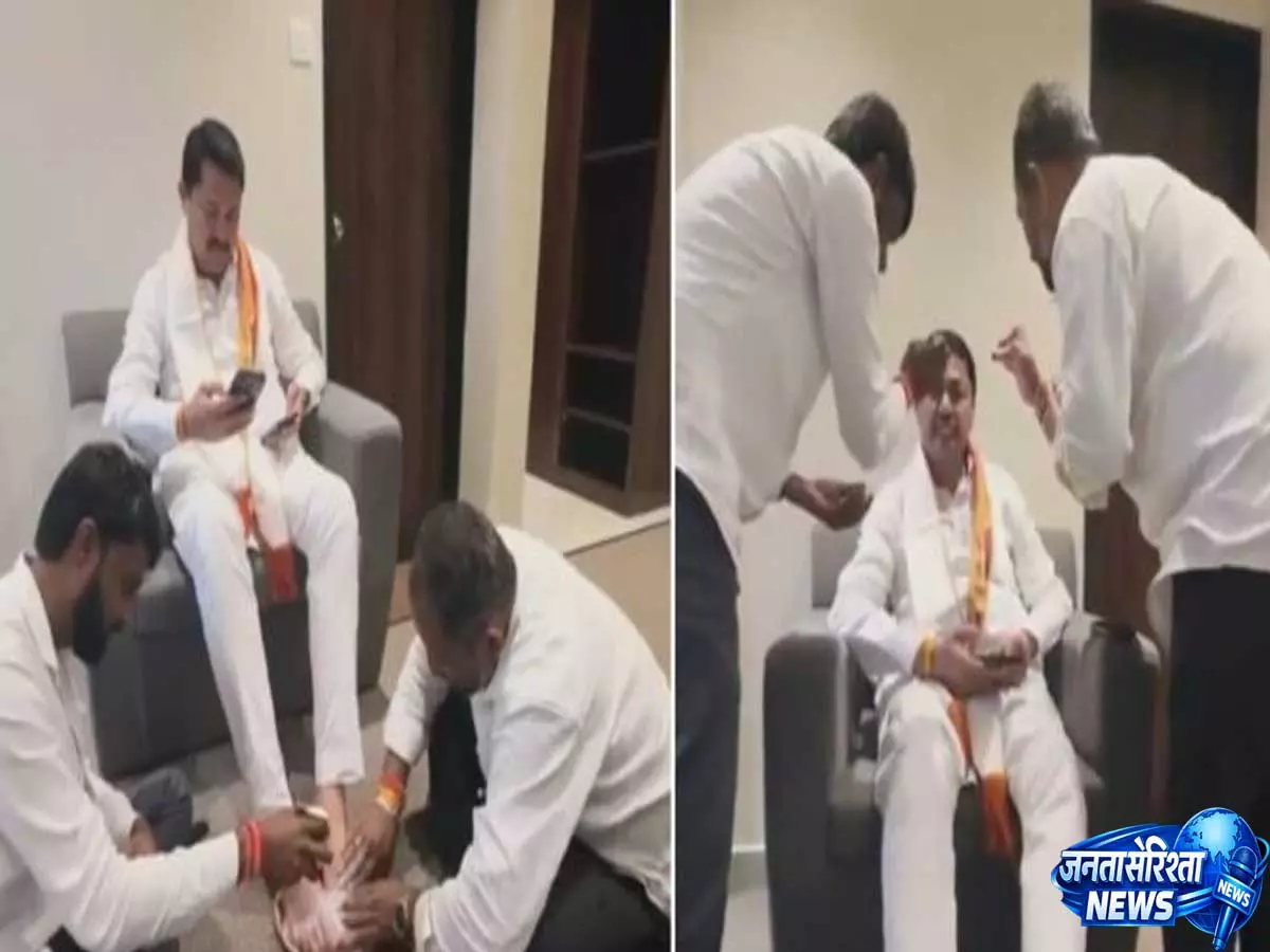 कांग्रेस नेता नाना पटोले को कार्यकर्ताओं ने दिया खास सम्मान, बीजेपी ने किया हमला