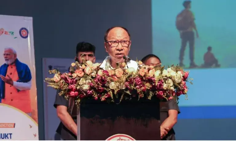 Manipur: CM खेमचंद सिंह ने नशा मुक्त युवा अभियान के शुभारंभ में भाग लिया Manipur: CM खेमचंद सिंह ने नशा मुक्त युवा अभियान के शुभारंभ में भाग लिया
