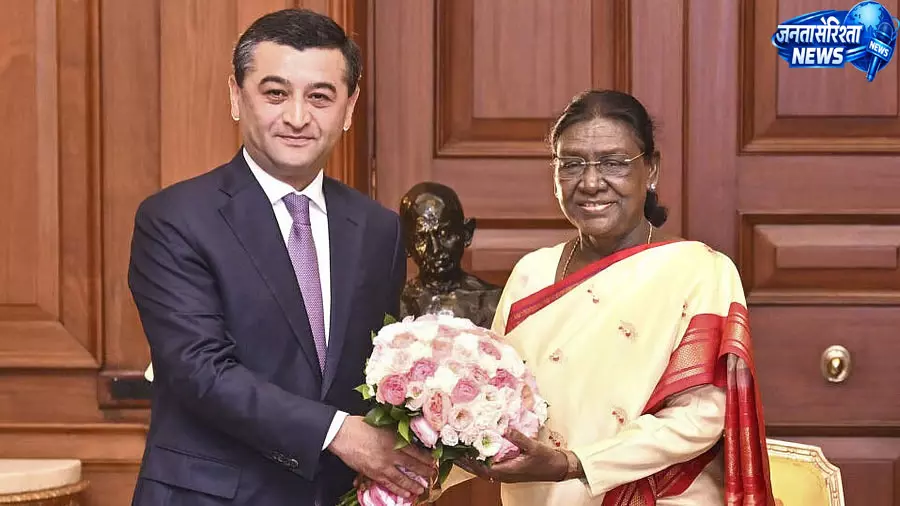 भारत-उज्बेकिस्तान सहयोग को नई रफ्तार, माइनिंग से IT तक बढ़ेंगे रिश्ते भारत-उज्बेकिस्तान सहयोग को नई रफ्तार, माइनिंग से IT तक बढ़ेंगे रिश्ते