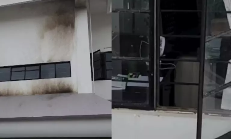 Meghalaya: नकाबपोश लोगों ने MSPCB दफ़्तर पर पेट्रोल बम फेंके; जांच जारी Meghalaya: नकाबपोश लोगों ने MSPCB दफ़्तर पर पेट्रोल बम फेंके; जांच जारी