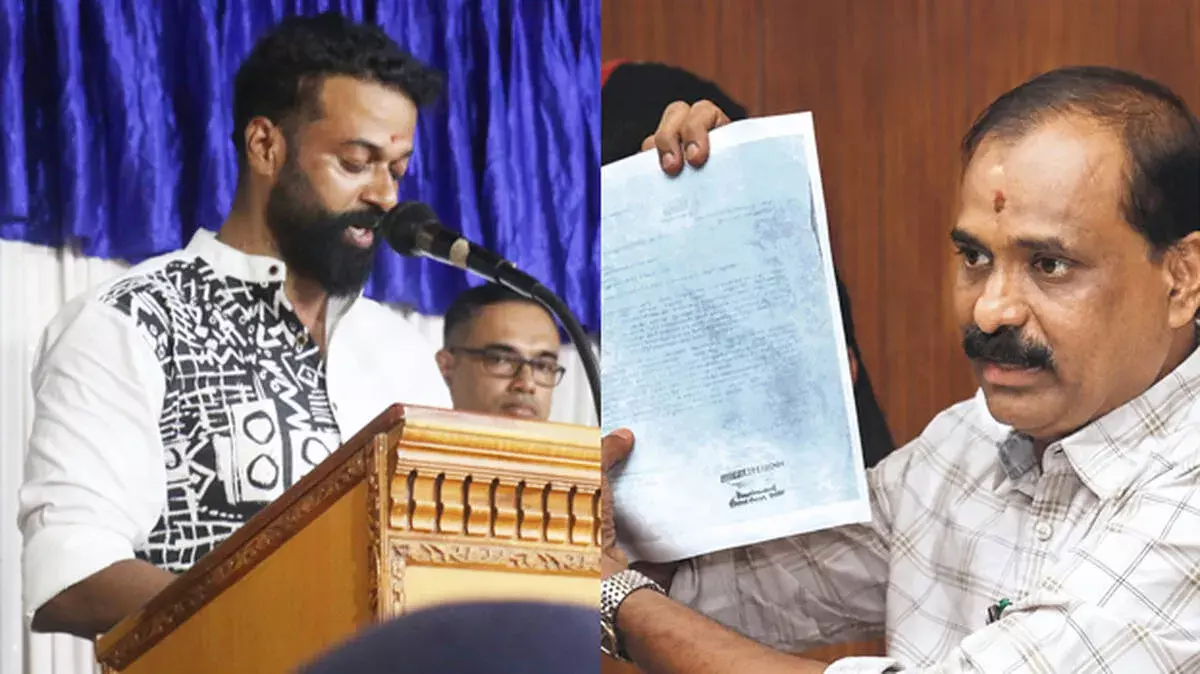 काउंसलर सुगाथन के पक्ष में पत्र लिखने पर KAS अंडर सेक्रेटरी सस्पेंड काउंसलर सुगाथन के पक्ष में पत्र लिखने पर KAS अंडर सेक्रेटरी सस्पेंड