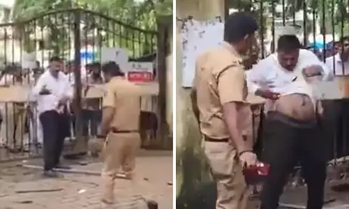 माटुंगा में BMC वार्ड ऑफिस के बाहर दो कॉन्ट्रैक्टरों में चाकूबाजी