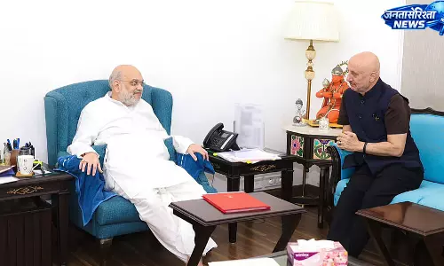 अमित शाह से खेर की खास मुलाकात अमित शाह से खेर की खास मुलाकात