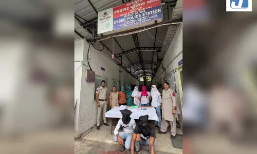 नौकरी चाहने वालों के साथ धोखाधड़ी करने वाले फर्जी प्लेसमेंट रैकेट का भंडाफोड़, 7 गिरफ्तार नौकरी चाहने वालों के साथ धोखाधड़ी करने वाले फर्जी प्लेसमेंट रैकेट का भंडाफोड़, 7 गिरफ्तार