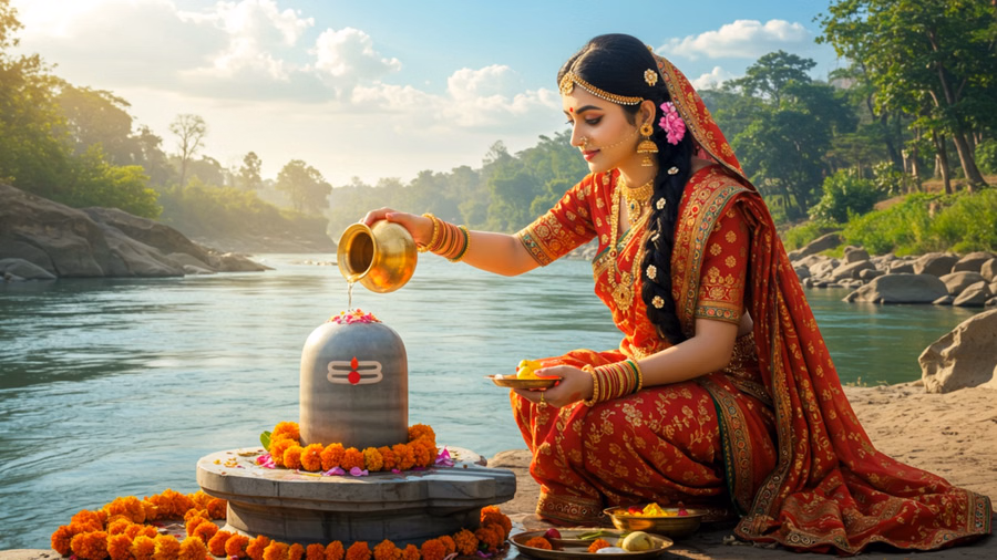 रुद्राभिषेक पूजन विधि: घर पर शिव पूजा की संपूर्ण सामग्री और क्षमा प्रार्थना मंत्र रुद्राभिषेक पूजन विधि: घर पर शिव पूजा की संपूर्ण सामग्री और क्षमा प्रार्थना मंत्र