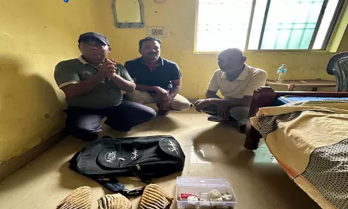 हाथीदांत तस्करी पर वन विभाग की बड़ी कार्रवाई, तीन आरोपी गिरफ्तार हाथीदांत तस्करी पर वन विभाग की बड़ी कार्रवाई, तीन आरोपी गिरफ्तार