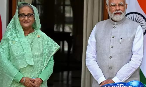 बांग्लादेश की गुहार पर भारत का जवाब, शेख हसीना के इवेंट से सरकार ने झाड़ा पल्ला बांग्लादेश की गुहार पर भारत का जवाब, शेख हसीना के इवेंट से सरकार ने झाड़ा पल्ला