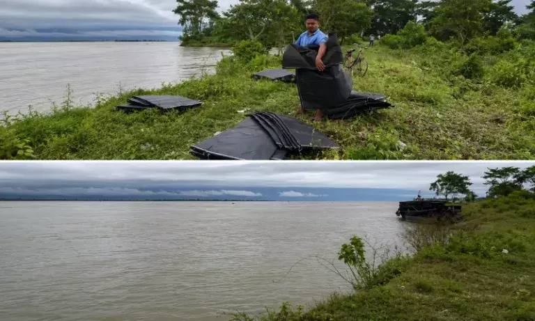 Assam: गंभीर कटाव से डिब्रूगढ़ के ऐतिहासिक काहाई स्पर को खतरा Assam: गंभीर कटाव से डिब्रूगढ़ के ऐतिहासिक काहाई स्पर को खतरा
