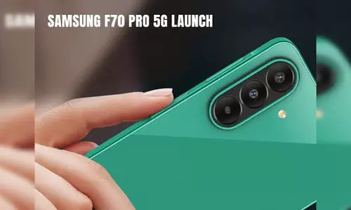 ₹25999 की शुरुआती कीमत में Samsung Galaxy F70 Pro 5G लॉन्च ₹25999 की शुरुआती कीमत में Samsung Galaxy F70 Pro 5G लॉन्च