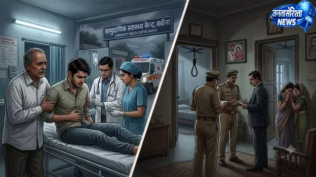 घरेलू विवाद के बाद पति ने खाया जहरीला पदार्थ, हालत गंभीर; झांसी मेडिकल कॉलेज रेफर घरेलू विवाद के बाद पति ने खाया जहरीला पदार्थ, हालत गंभीर; झांसी मेडिकल कॉलेज रेफर