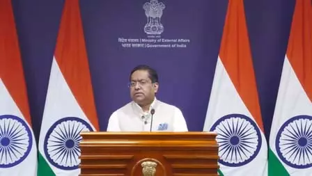 पीओके में चुनाव दिखावा, पाखंडपूर्ण मुखौटे के पार देखना जरूरी: विदेश मंत्रालय पीओके में चुनाव दिखावा, पाखंडपूर्ण मुखौटे के पार देखना जरूरी: विदेश मंत्रालय