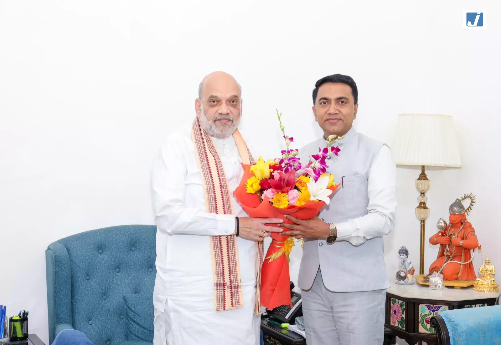 गोवा के मुख्यमंत्री प्रमोद सावंत ने अमित शाह से की मुलाकात, विभिन्न मुद्दों पर हुई चर्चा गोवा के मुख्यमंत्री प्रमोद सावंत ने अमित शाह से की मुलाकात, विभिन्न मुद्दों पर हुई चर्चा