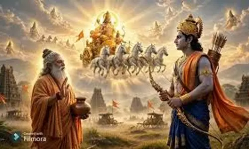 आदित्य हृदय स्तोत्र का महत्व, वाल्मीकि रामायण में वर्णित विजय और शक्ति का रहस्य आदित्य हृदय स्तोत्र का महत्व, वाल्मीकि रामायण में वर्णित विजय और शक्ति का रहस्य