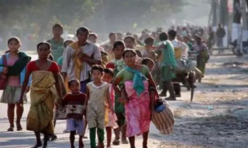Telangana: आदिवासियों, गैर-आदिवासियों ने वन कर्मचारियों के खिलाफ असहयोग की चेतावनी दी Telangana: आदिवासियों, गैर-आदिवासियों ने वन कर्मचारियों के खिलाफ असहयोग की चेतावनी दी