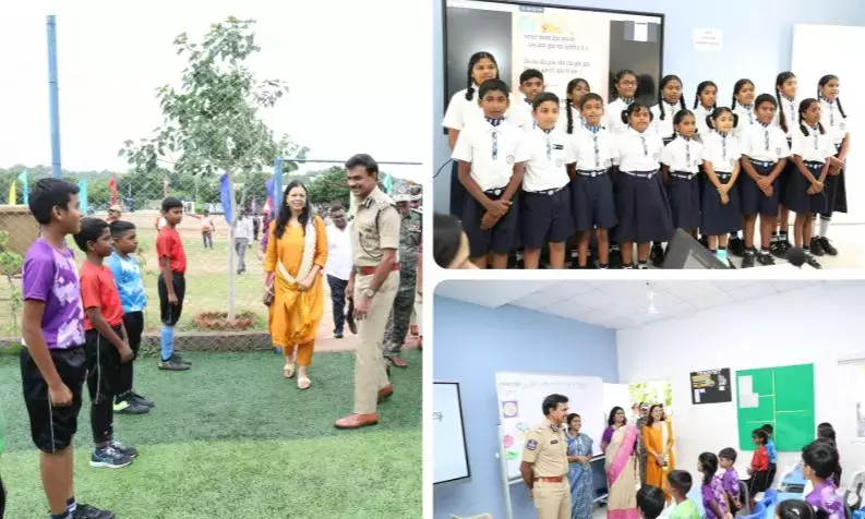 Telangana: यंग इंडिया पुलिस स्कूल में एक साल में छात्रों की संख्या 125 से बढ़कर 345 हो गई है Telangana: यंग इंडिया पुलिस स्कूल में एक साल में छात्रों की संख्या 125 से बढ़कर 345 हो गई है