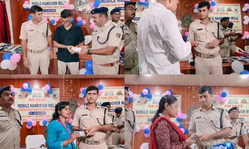 Rath Yatra 2026: पुरी पुलिस ने 175 स्नैचर दबोचे, 304 मोबाइल बरामद Rath Yatra 2026: पुरी पुलिस ने 175 स्नैचर दबोचे, 304 मोबाइल बरामद