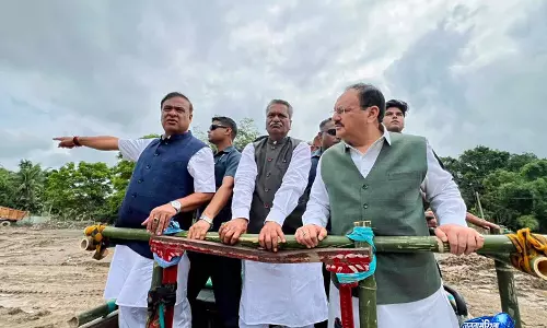 भूस्खलन प्रभावित क्षेत्रों का JP Nadda ने किया दौरा, केंद्र के पूर्ण सहयोग का भरोसा भूस्खलन प्रभावित क्षेत्रों का JP Nadda ने किया दौरा, केंद्र के पूर्ण सहयोग का भरोसा