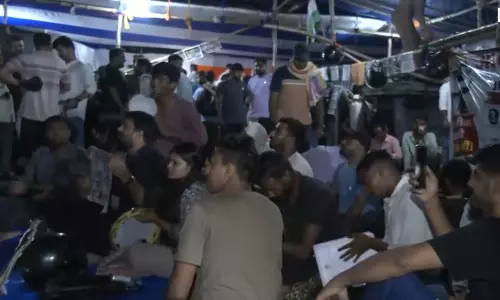 रांची में JPSC-JSSC अभ्यर्थियों का प्रदर्शन जारी