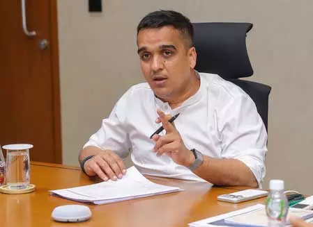 युवाओं को ज्यादा से ज्यादा मौके स्पोर्ट्स सेक्टर में मिले, इसके लिए गुजरात सरकार काम कर रही है: हर्ष संघवी युवाओं को ज्यादा से ज्यादा मौके स्पोर्ट्स सेक्टर में मिले, इसके लिए गुजरात सरकार काम कर रही है: हर्ष संघवी
