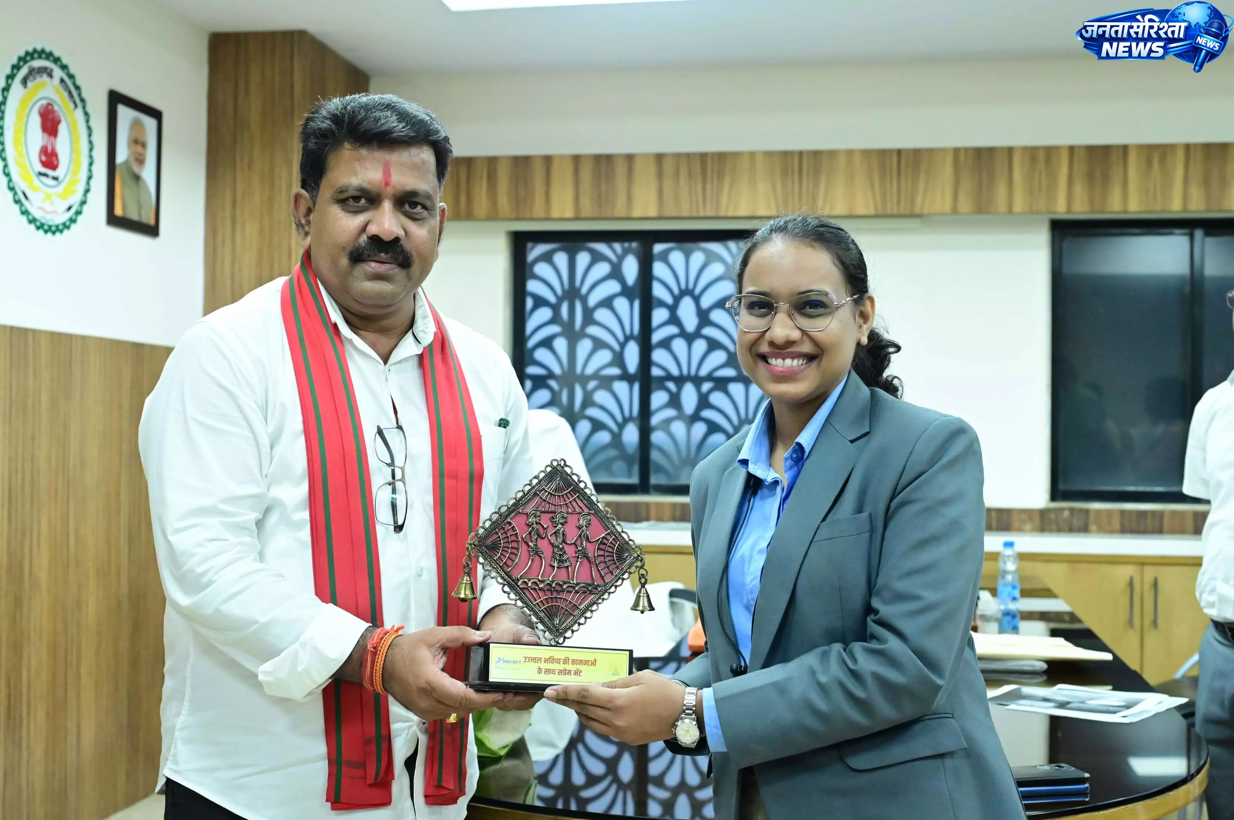 धमतरी की बेटी रेणुका गोस्वामी को राष्ट्रपति का विशेष आमंत्रण, विजय शर्मा ने दी बधाई