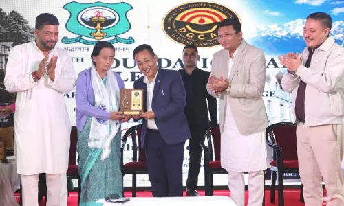 दार्जिलिंग गवर्नमेंट कॉलेज के स्थापना दिवस पर पहुंचे सिक्किम CM, छात्रों और शिक्षकों से की मुलाकात