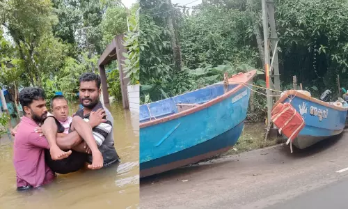 पथानामथिट्टा में बाढ़ का कहर, कई इलाकों में अब भी जलभराव पथानामथिट्टा में बाढ़ का कहर, कई इलाकों में अब भी जलभराव