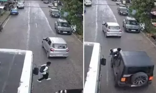 जोगेंद्रनगर में दर्दनाक सड़क हादसा, थार की टक्कर से छात्र कई फीट उछला; गंभीर घायल
