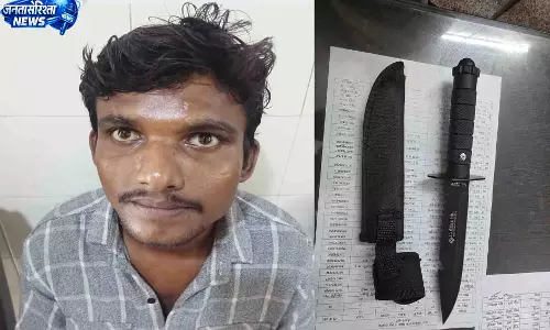 शराब के लिए पैसे मांगकर चाचा को चाकू से धमकाने वाला भतीजा गिरफ्तार शराब के लिए पैसे मांगकर चाचा को चाकू से धमकाने वाला भतीजा गिरफ्तार