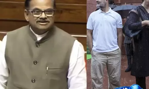 विपक्ष के नारों का भाजपा ने दिया पलटवार, राज्यसभा में गूंजा विवादित बयान