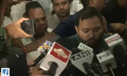 MLC नामांकन पर तेजस्वी यादव का भाजपा पर हमला, बोले- जनता नहीं, सत्ता की कुर्सी से है प्यार MLC नामांकन पर तेजस्वी यादव का भाजपा पर हमला, बोले- जनता नहीं, सत्ता की कुर्सी से है प्यार