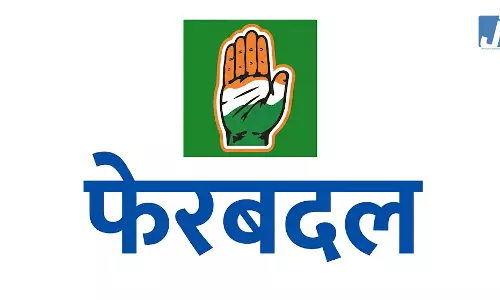 कांग्रेस में बड़ा संगठनात्मक फेरबदल कांग्रेस में बड़ा संगठनात्मक फेरबदल