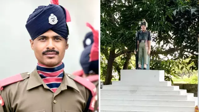 शहीद बजरंगी विश्वकर्मा को गांव से त्रिपुरा तक सम्मान शहीद बजरंगी विश्वकर्मा को गांव से त्रिपुरा तक सम्मान