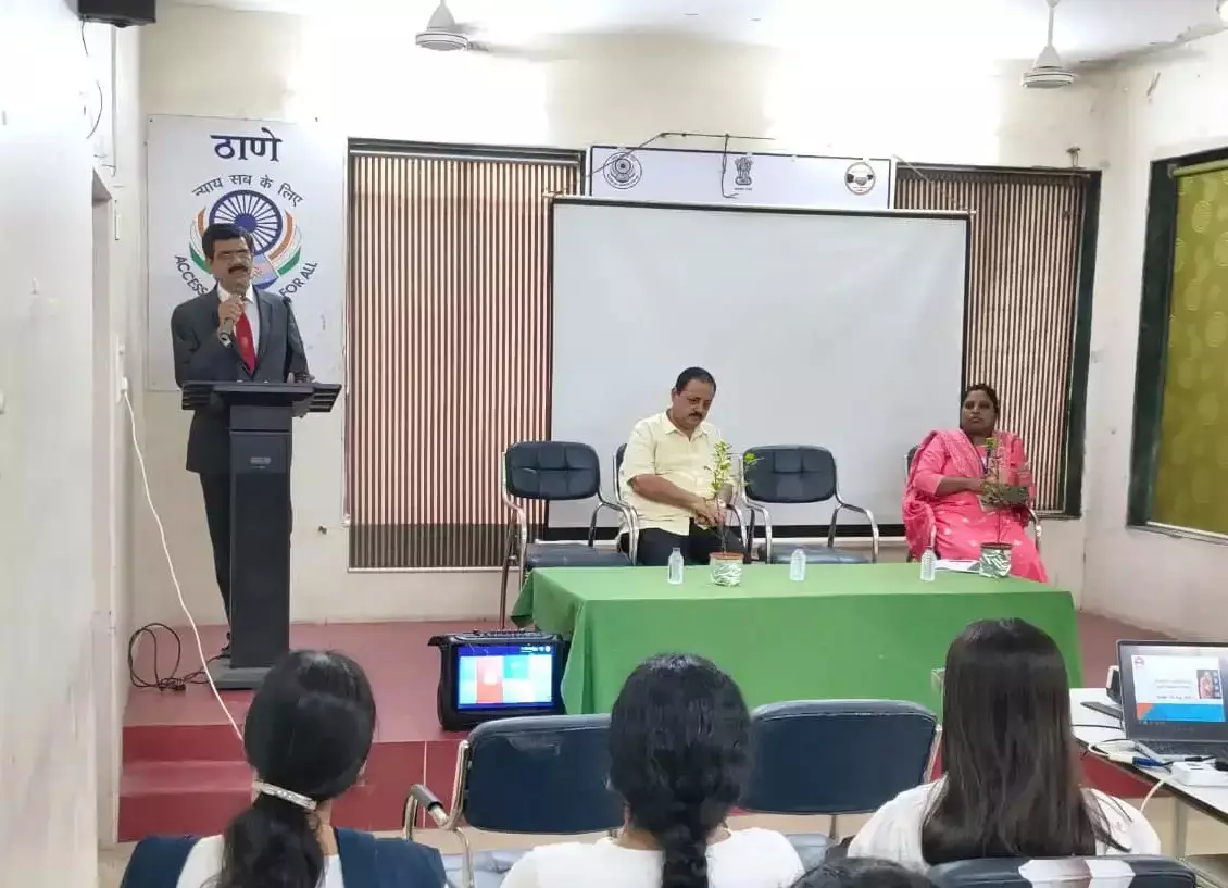 Mumbai: पीसीपीएनडीटी कानून पर ठाणे में कानूनी सेवकों को दी गई विशेष जानकारी Mumbai: पीसीपीएनडीटी कानून पर ठाणे में कानूनी सेवकों को दी गई विशेष जानकारी