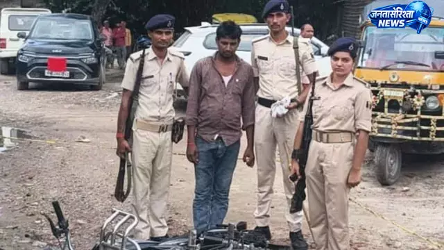 अपराध की साजिश रचने की आशंका में युवक गिरफ्तार अपराध की साजिश रचने की आशंका में युवक गिरफ्तार