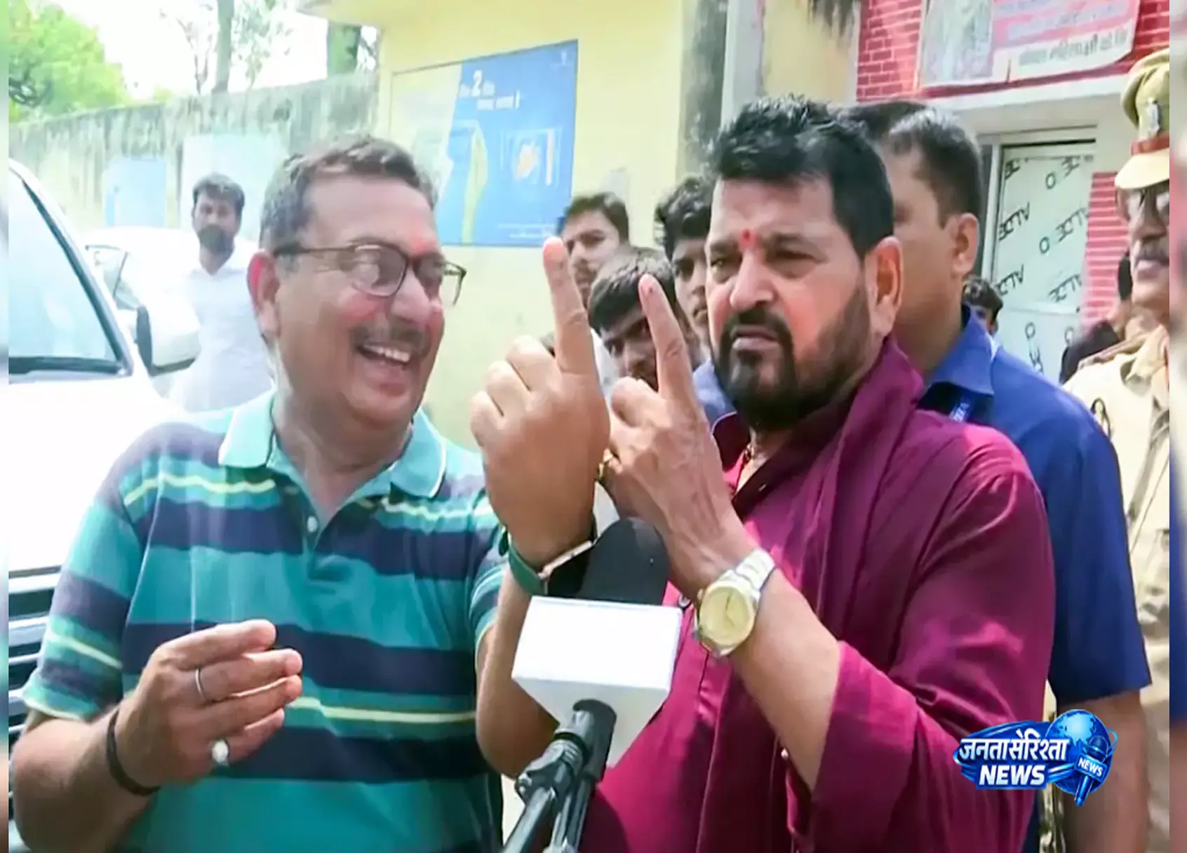 कोर्ट से राहत मिलने के बाद बृजभूषण का पहला संबोधन, बोले- सच की जीत हुई कोर्ट से राहत मिलने के बाद बृजभूषण का पहला संबोधन, बोले- सच की जीत हुई